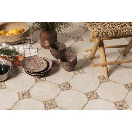 mediterran rusztiksu vintage padloburkolat jarolap klasszikus tozzetto csempe csempeberakasos burkolat nappali konyha vilagos kiscsempes konya burkolatok lameridiana lakberendezesi aruhaz csempe greslap szines.jpg
